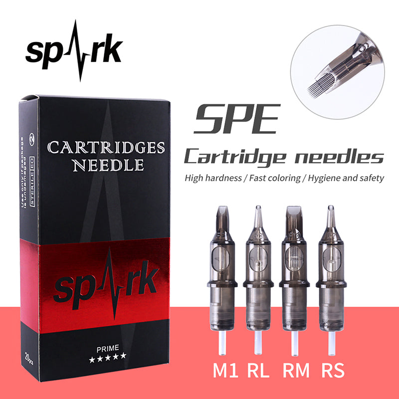 Spark Cartridge Tattoo Needles - Box of 20